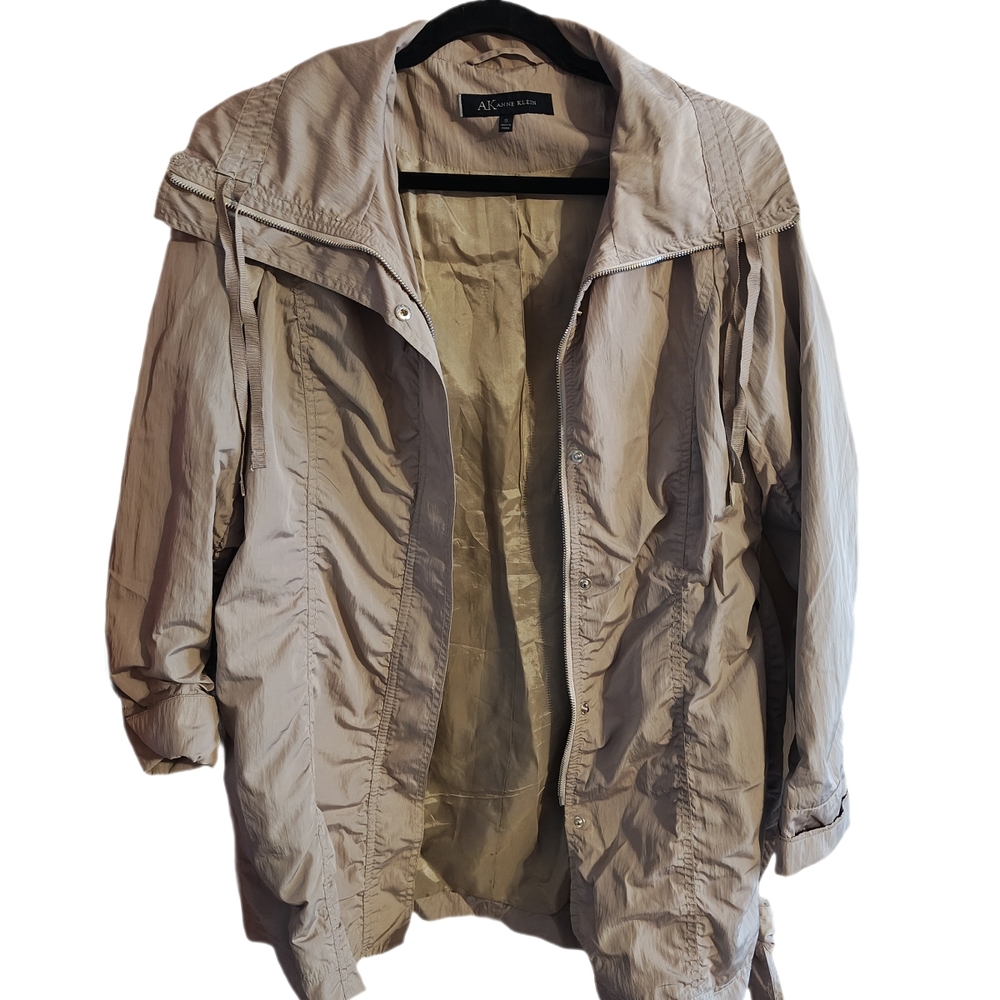 Anne Klein Women's Cream Utility Jacket